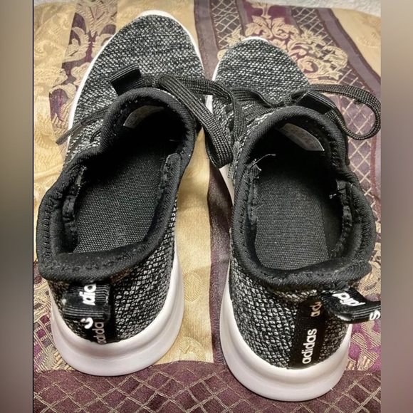 Adidas Women’s Cloudfoam Pure DB0694 Black Running Shoes Size 6 - Picture 8 of 10